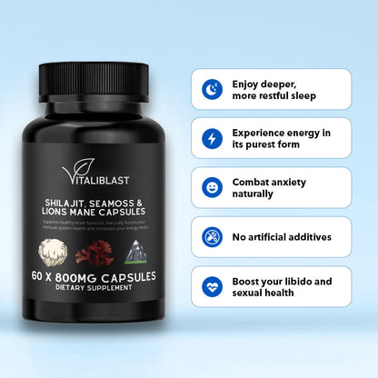 Vitali Blast® - Tongkat Ali and Turkesterone capsules