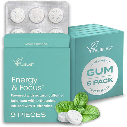 Vitali Blast™ - Energy & Focus Gum