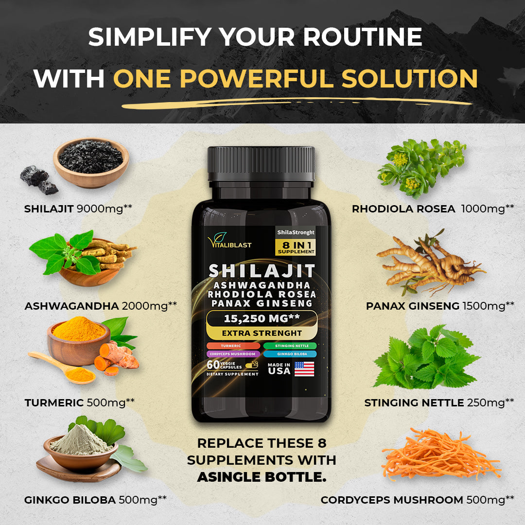 Shilajit Power Blend - 15,250MG