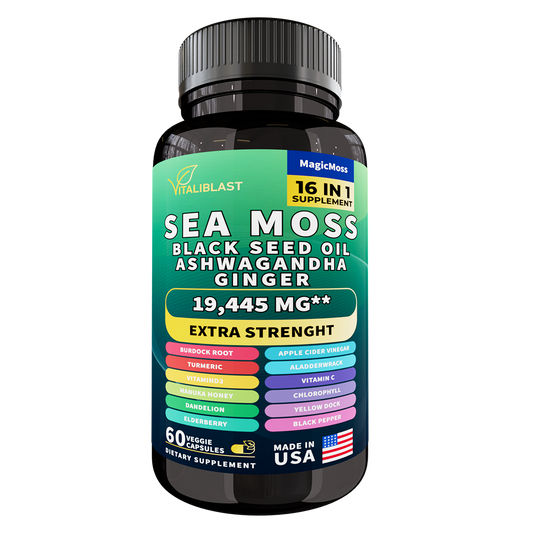 Sea Moss 16-in-1 Super Blend - 19,445MG