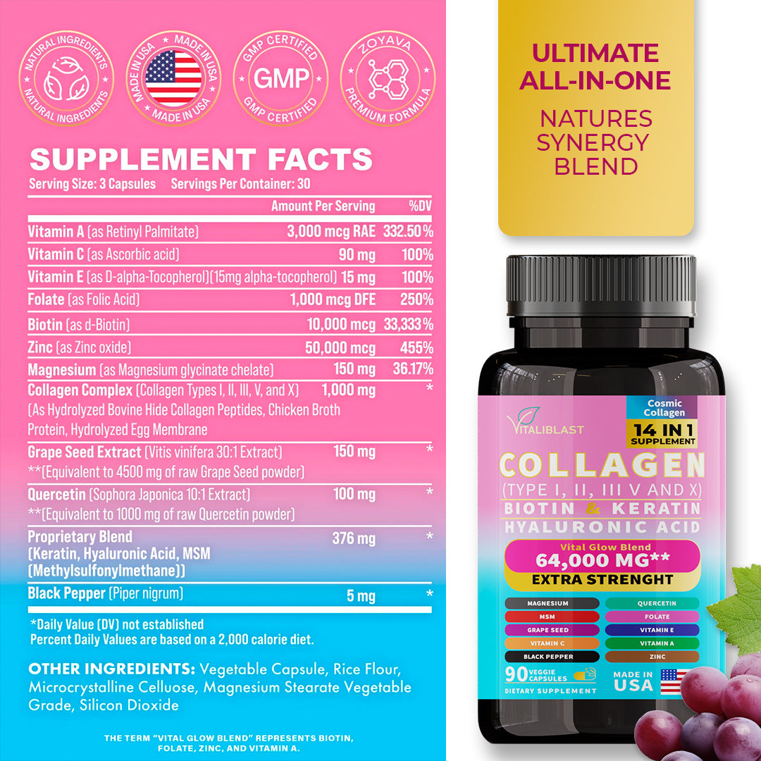 Cosmic Collagen Complex - 64,000MCG