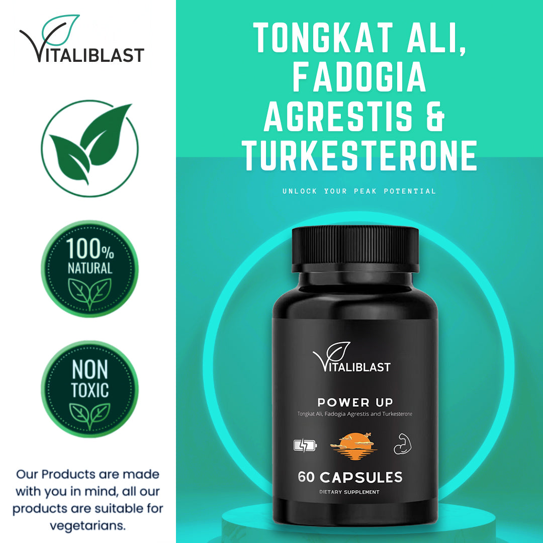 Vitali Blast® - Tongkat Ali and Turkesterone capsules