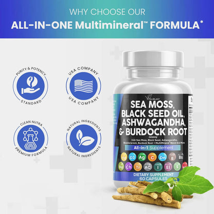 VitaliBlast™ Sea Moss 16-in-1 Magic Blend