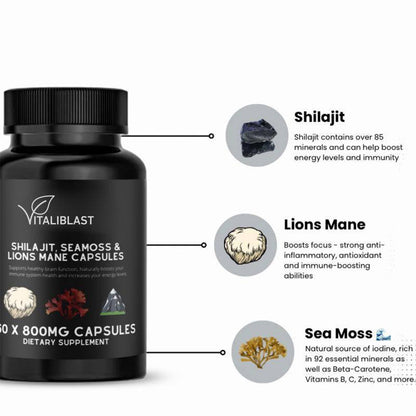 Vitali Blast® - Tongkat Ali and Turkesterone capsules